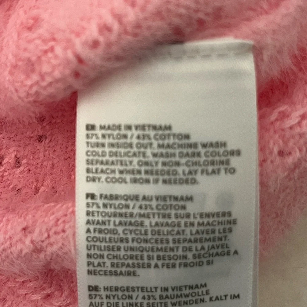 Land’s End Pink Women’s pullover, so soft a size 14/16 - Picture 4 of 6